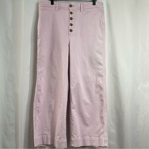 🌸Gap pink wide leg crop jeans